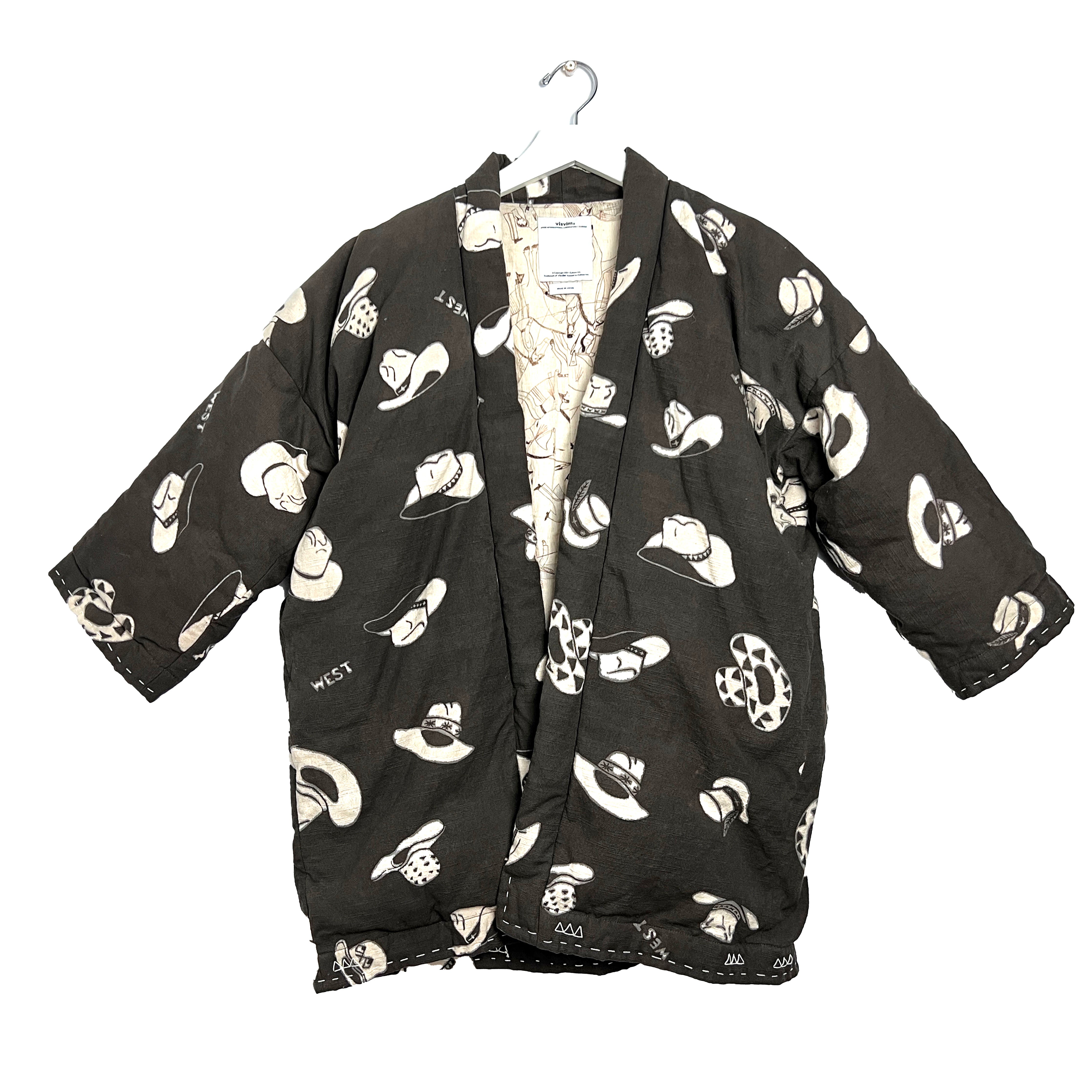 Sanjuro Kimono Printed Down Jacket – Paradise Found NYC