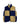 Reversible Wool Fleece Boa Color Block Vest