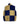 Reversible Wool Fleece Boa Color Block Vest